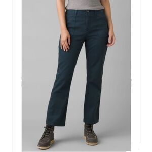 Prana Sancho Blue Chino Twill High Rise Outdoor Pants